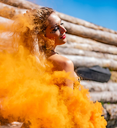 OMG's Smoke Shoot V2-Model Vanya Grbic