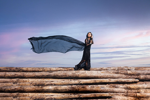 OMG's Smoke Shoot V2-Model Thao Tran -2