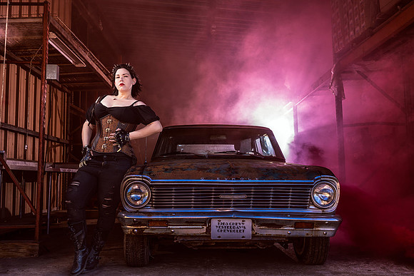 OMG's Smoke Shoot V2-Model Caitrin Anneliese