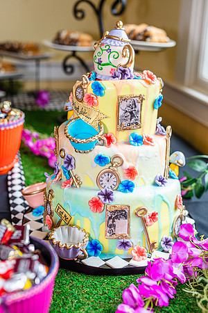 Bella-1st-birthday-party-6508cake