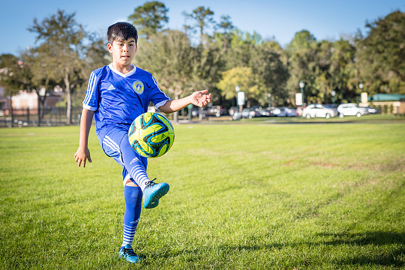 Soccer training